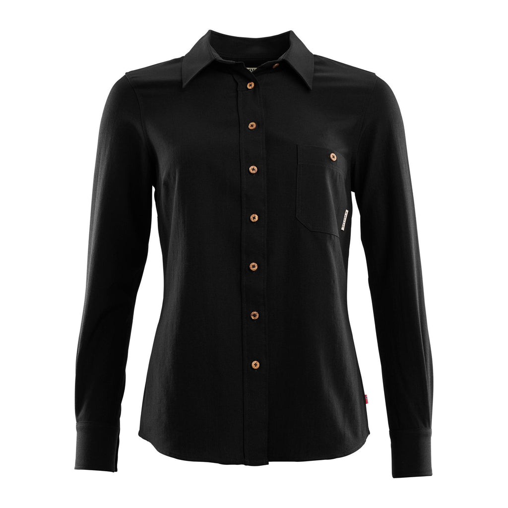 LeisureWool woven woolshirt W, Dam