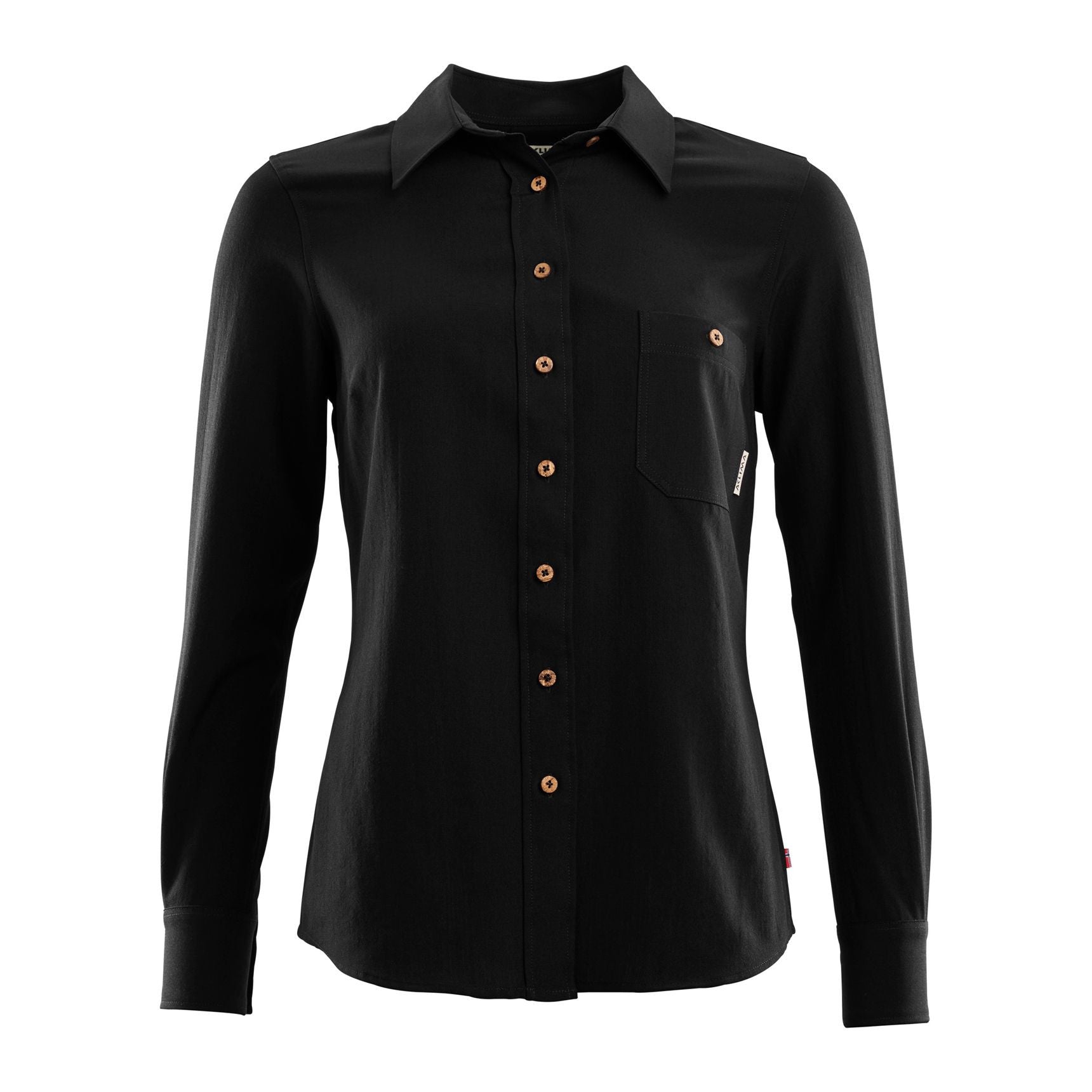 LeisureWool woven woolshirt W, Dam