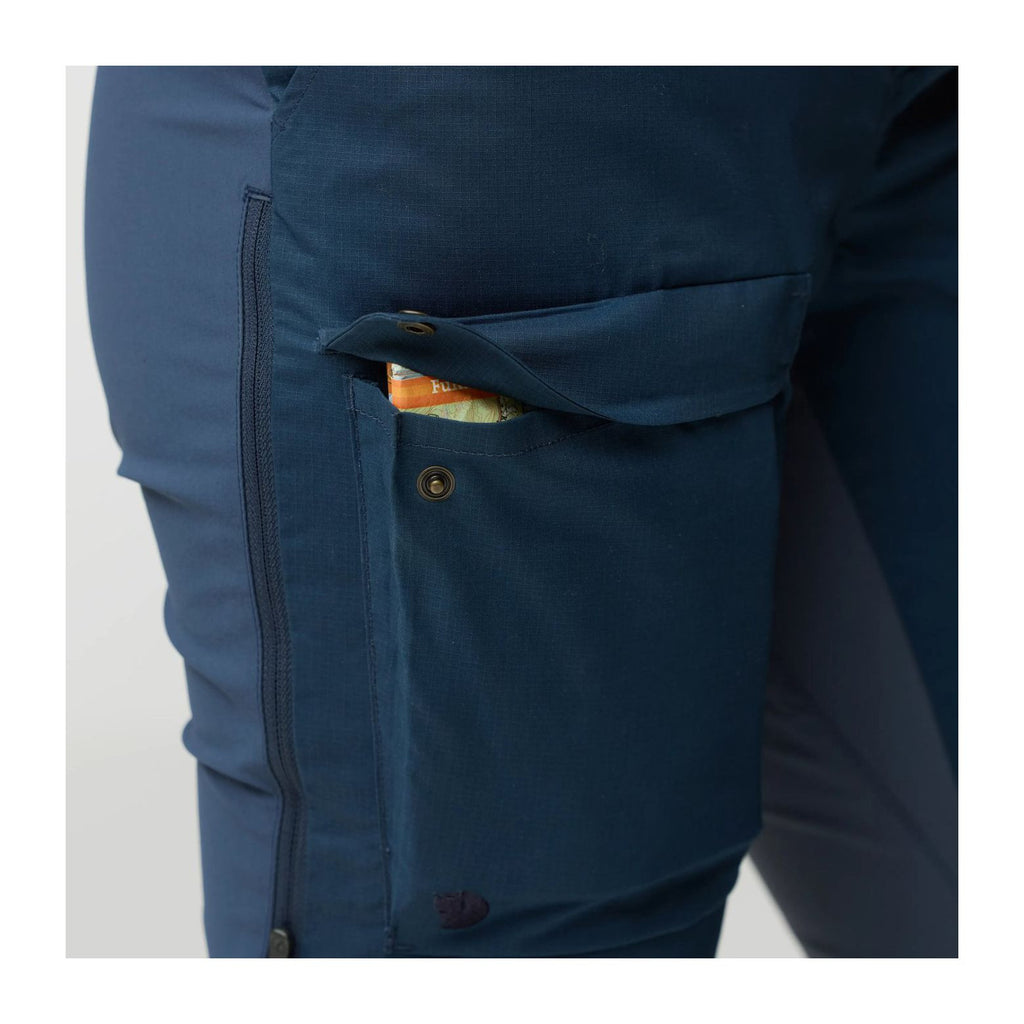 Abisko Hybrid Trail Trousers W, Navy