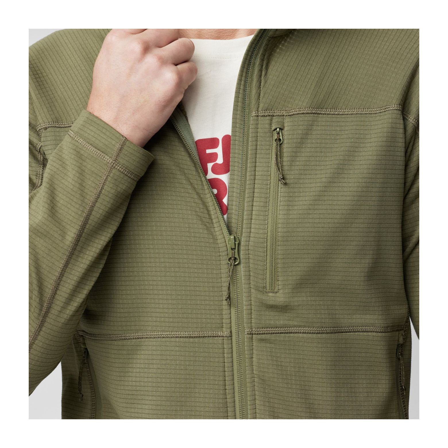 Abisko Lite Fleece Jacket M, Black