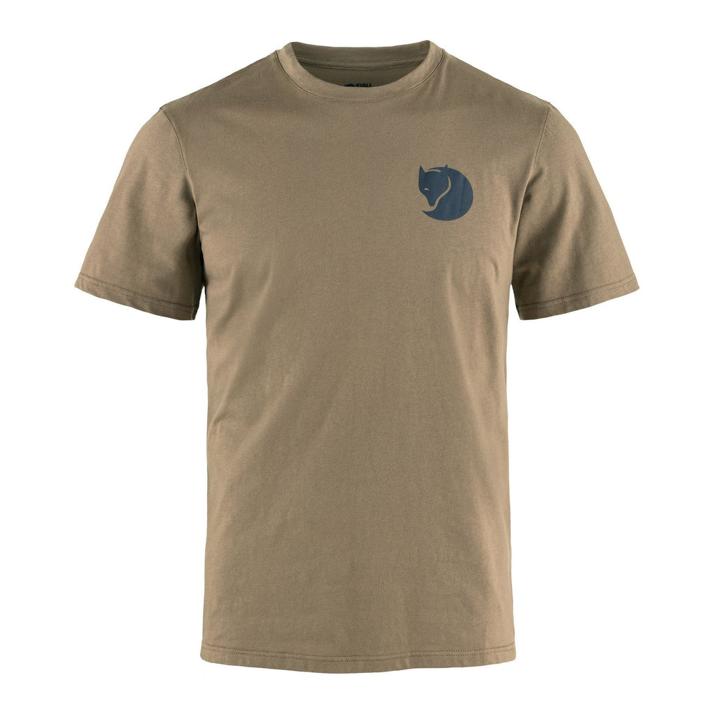 Walk With Nature T-shirt M, Suede brown