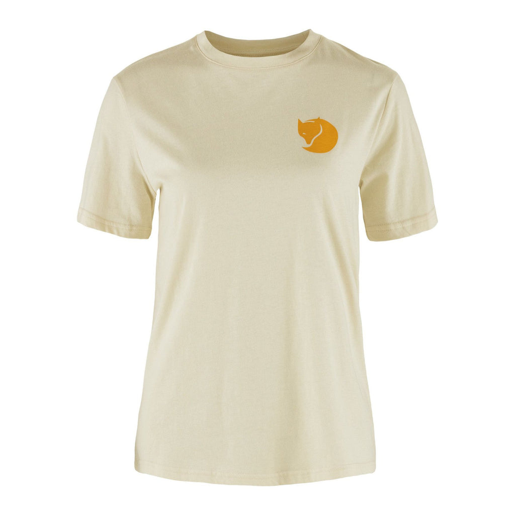 Walk With Nature T-shirt W, Chalk white