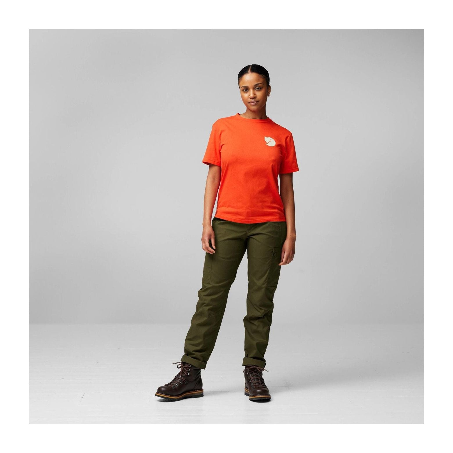 Walk With Nature T-shirt W, Chalk white