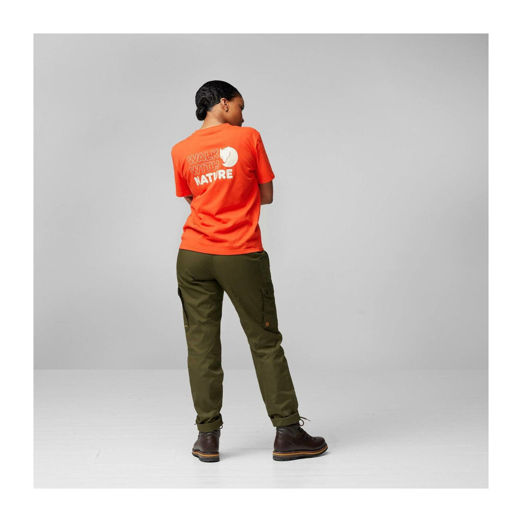 Walk With Nature T-shirt W, Chalk white