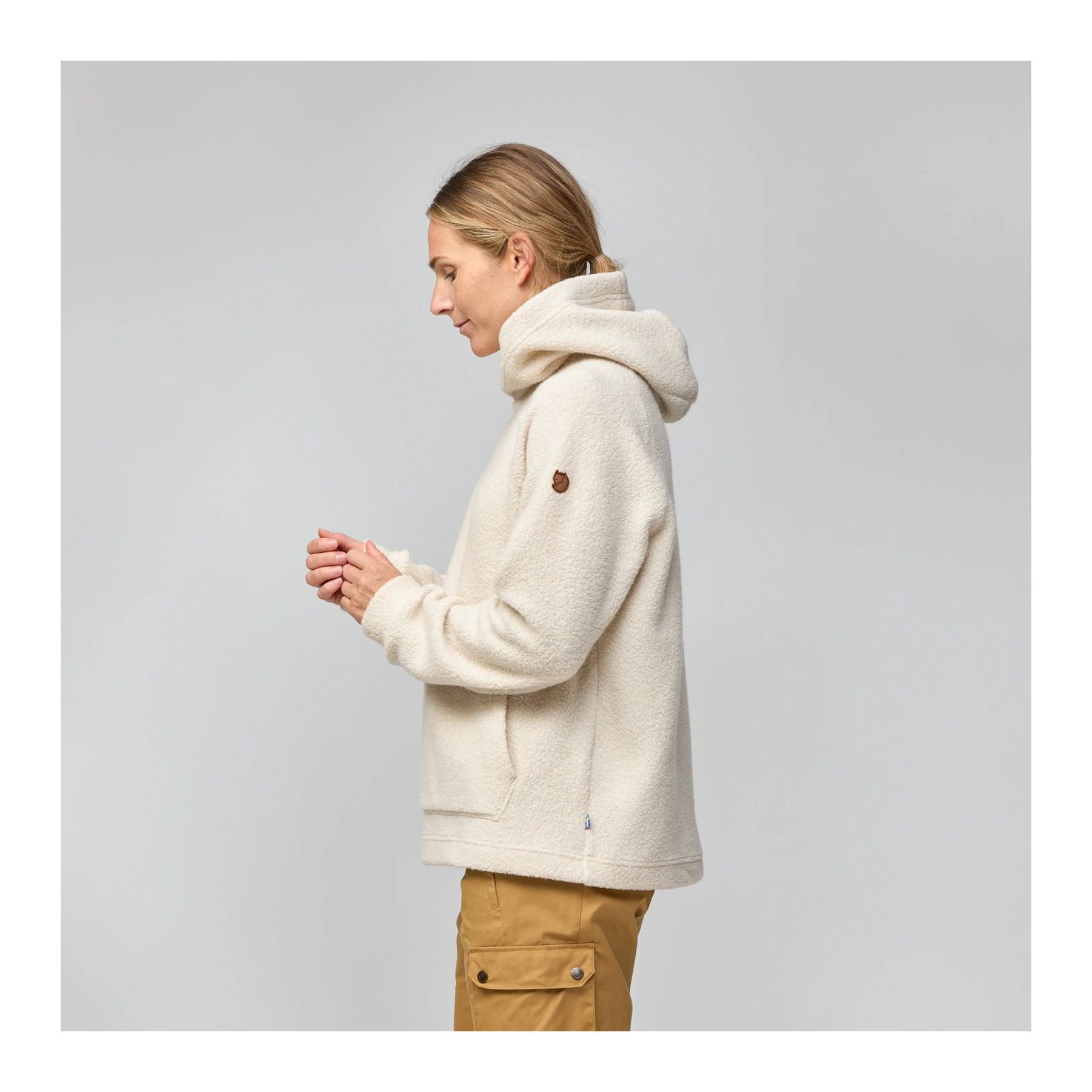 Kaitum Hoodie W, Dark grey
