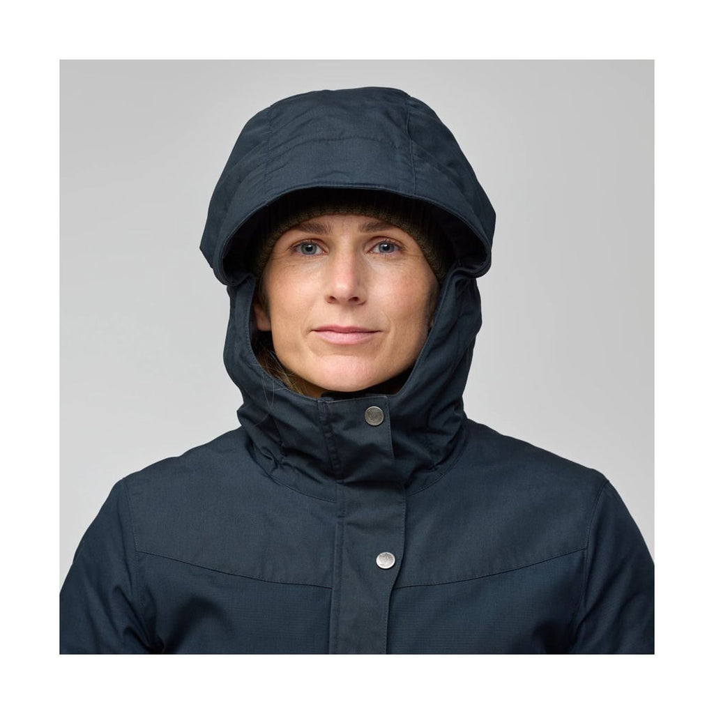 Stina Padded Jacket W, Dark navy