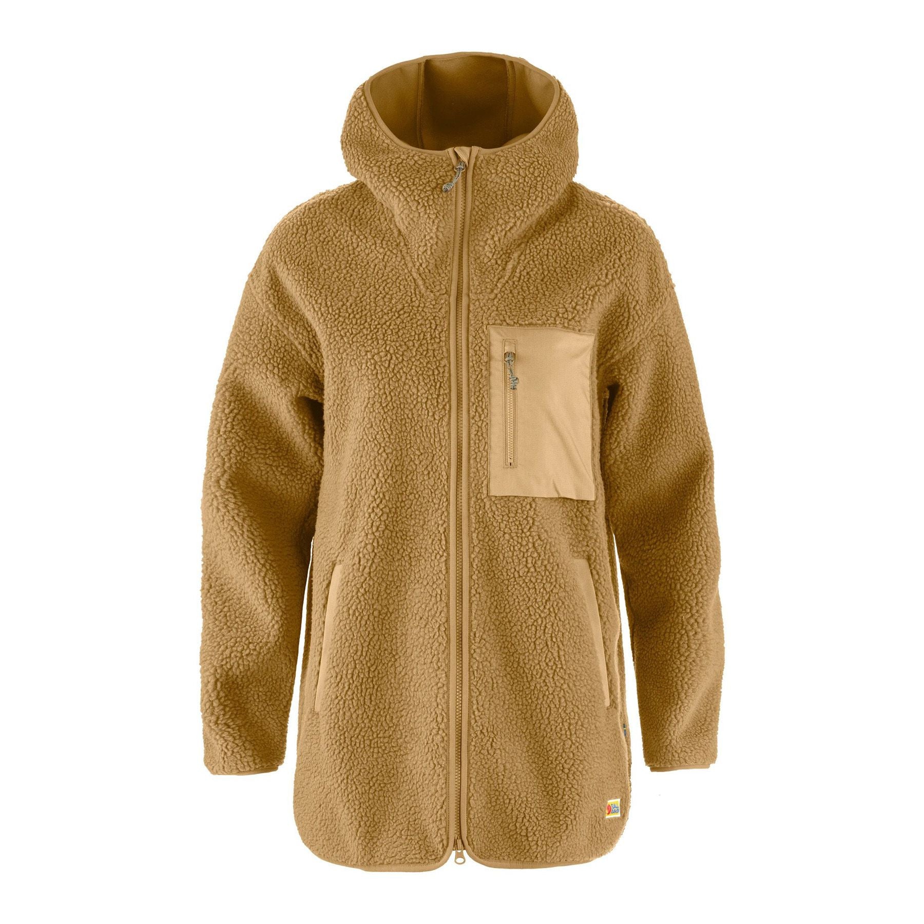 Vardag Pile Fleece Long W, Buckwheat brown