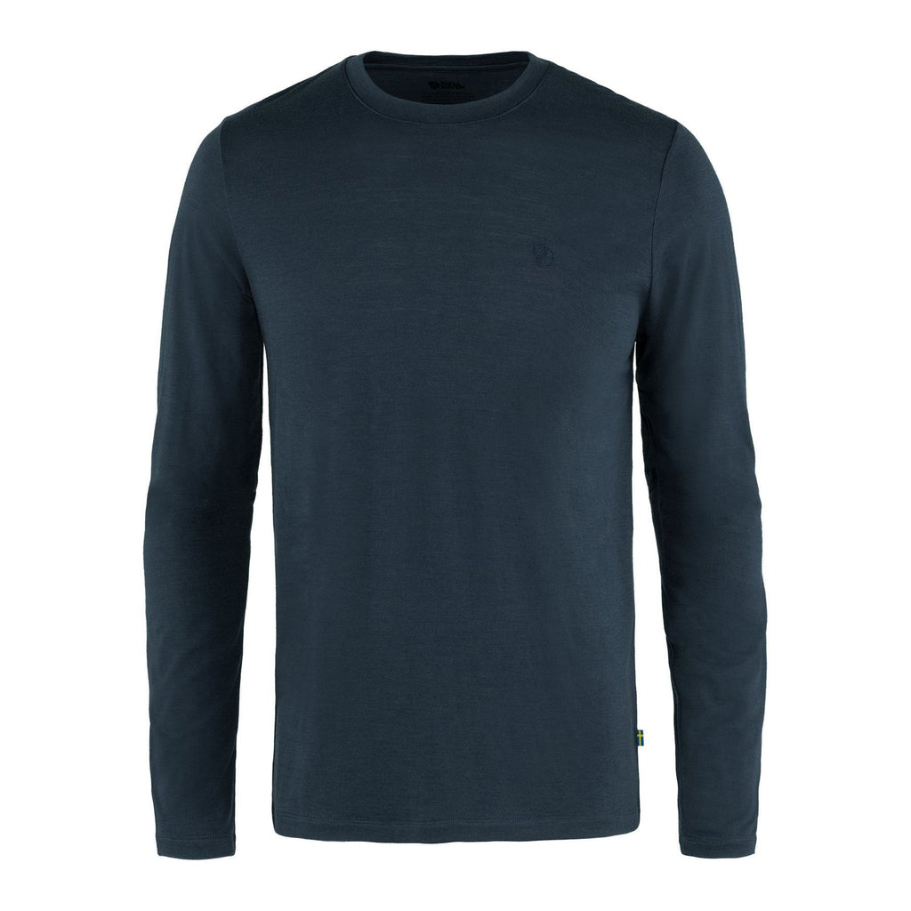 Abisko Wool LS M, Dark navy