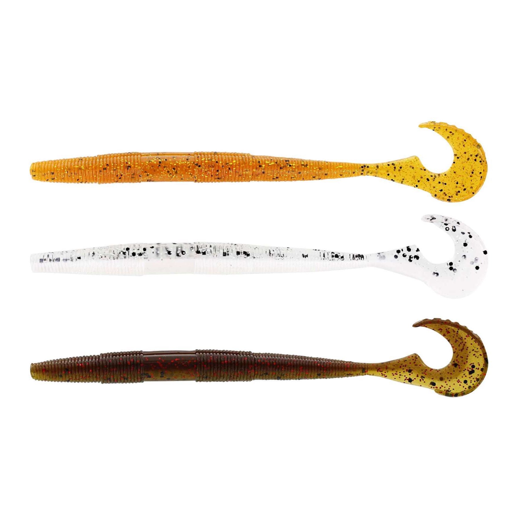 Swimming Worm 13cm 5g Clear Water Mix 7 5pcs-1