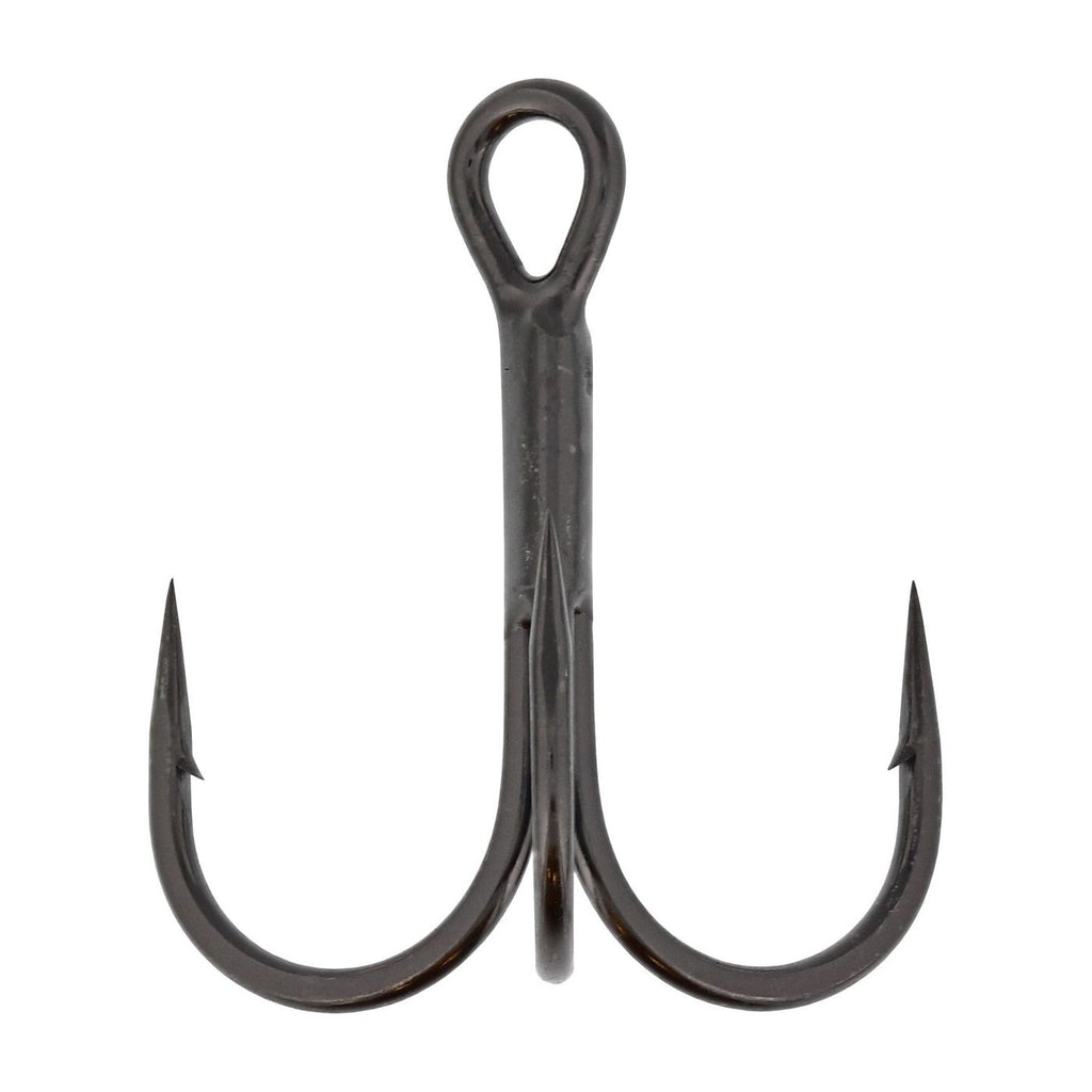 Treble Hook #4 8pcs Black Nickel-1