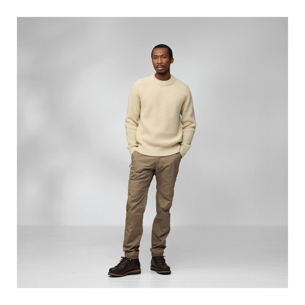 Övik Waffle Knit M, Light beige