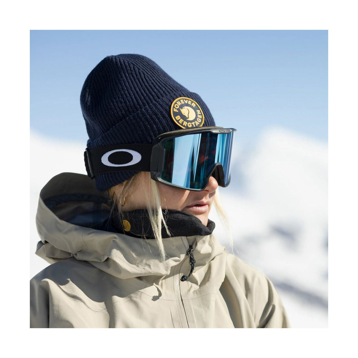 Bergtagen Forever Wool Beanie, Dark navy