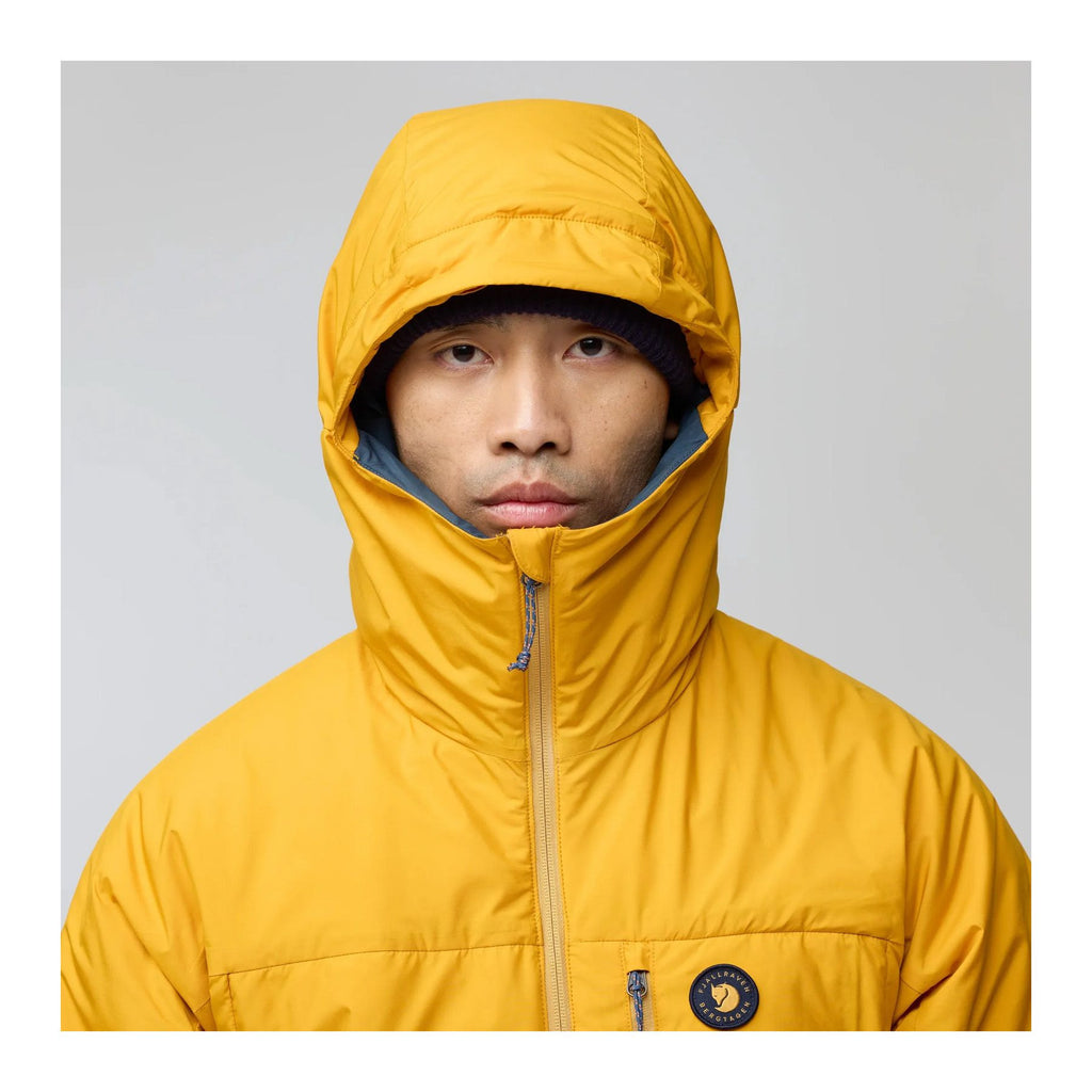 Bergtagen 60 Insulation Jkt M, Mountain blue mustard yellow
