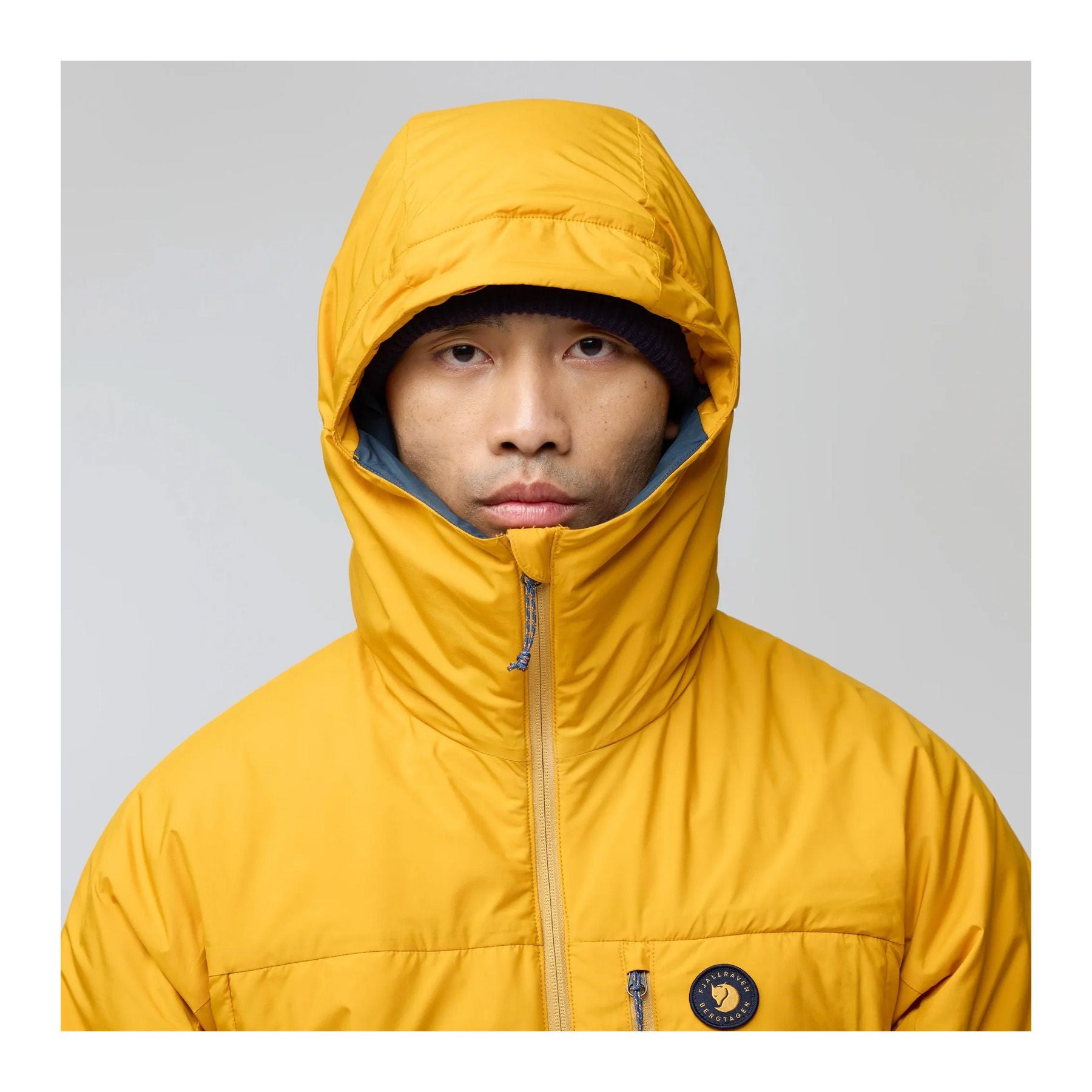Bergtagen 60 Insulation Jkt M, Mountain blue mustard yellow