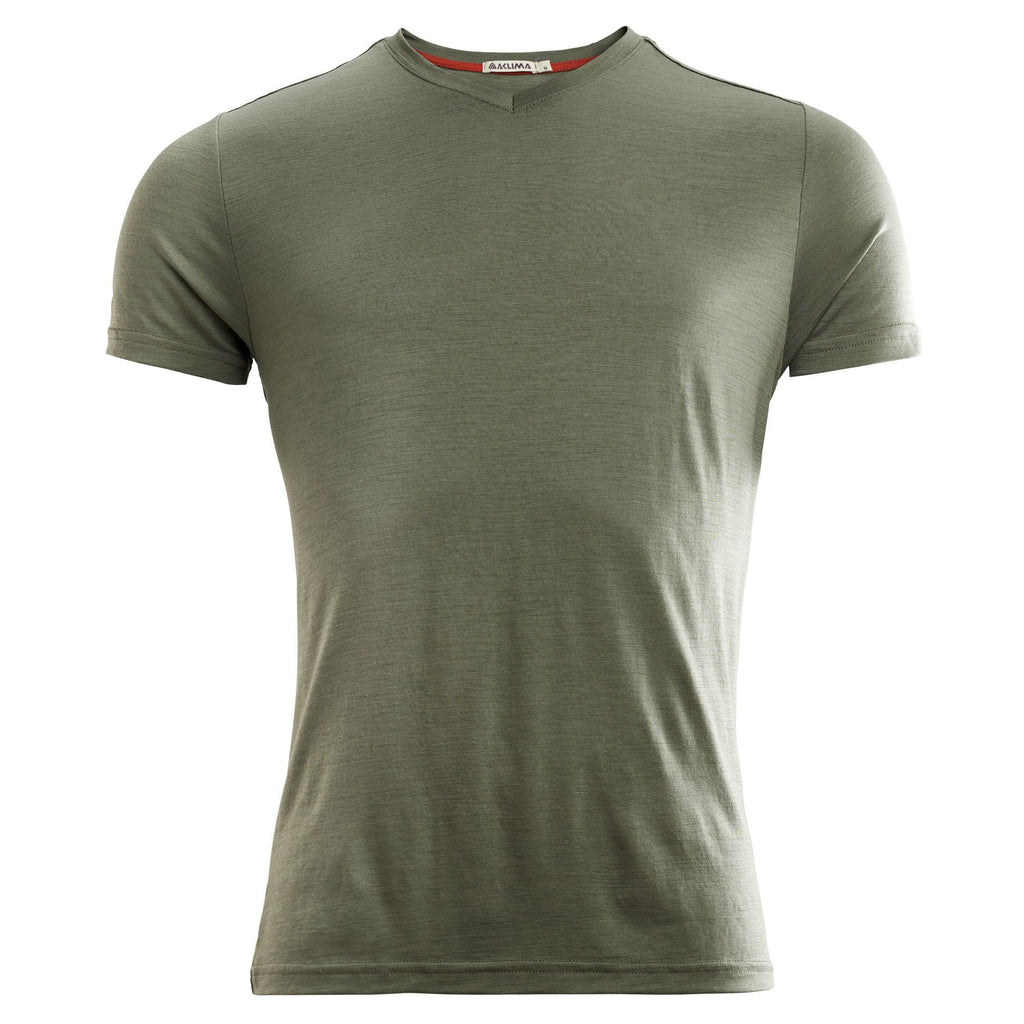 LightWool T-Shirt v-neck M, Herr