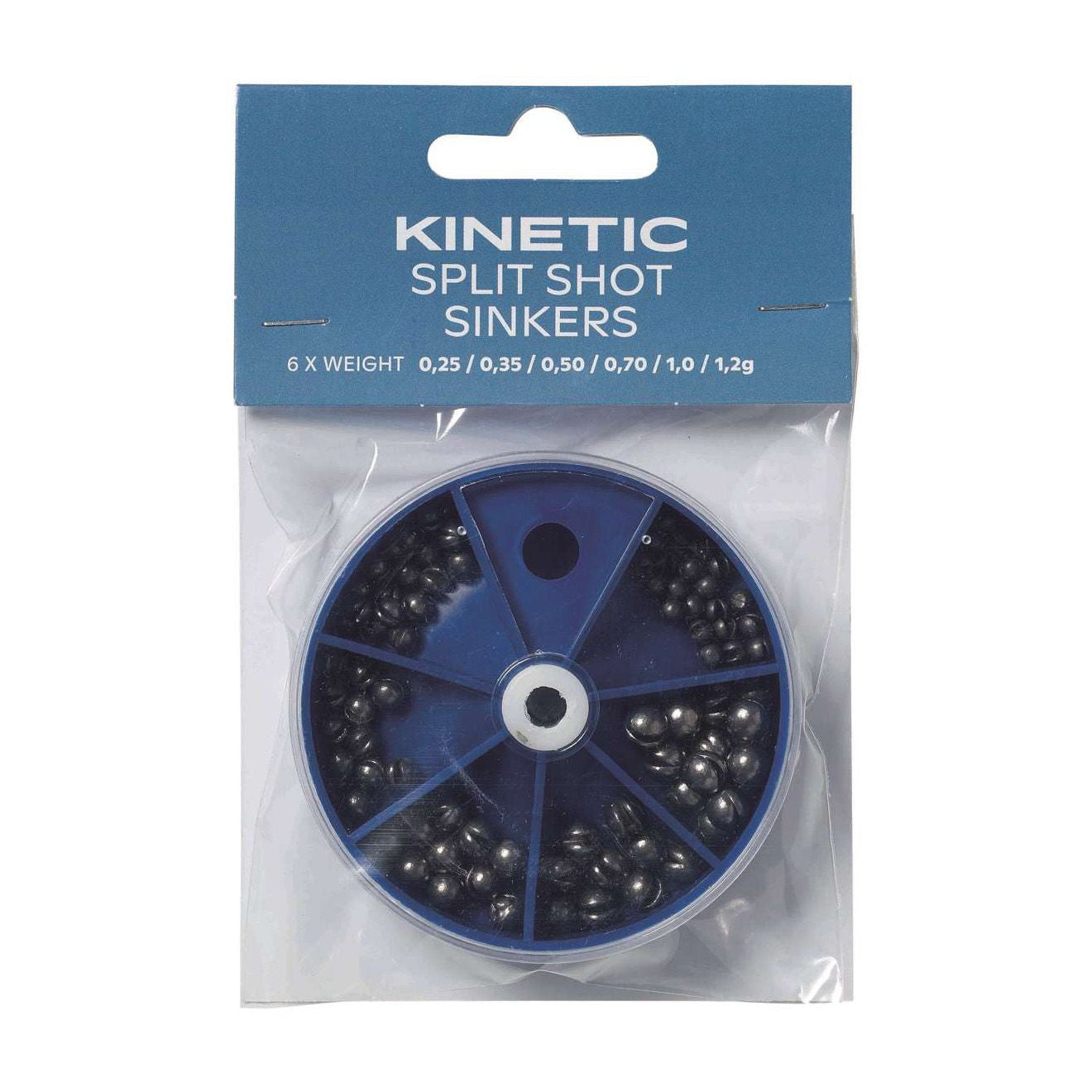 Split Shot Lead Sinkers Assortment-1