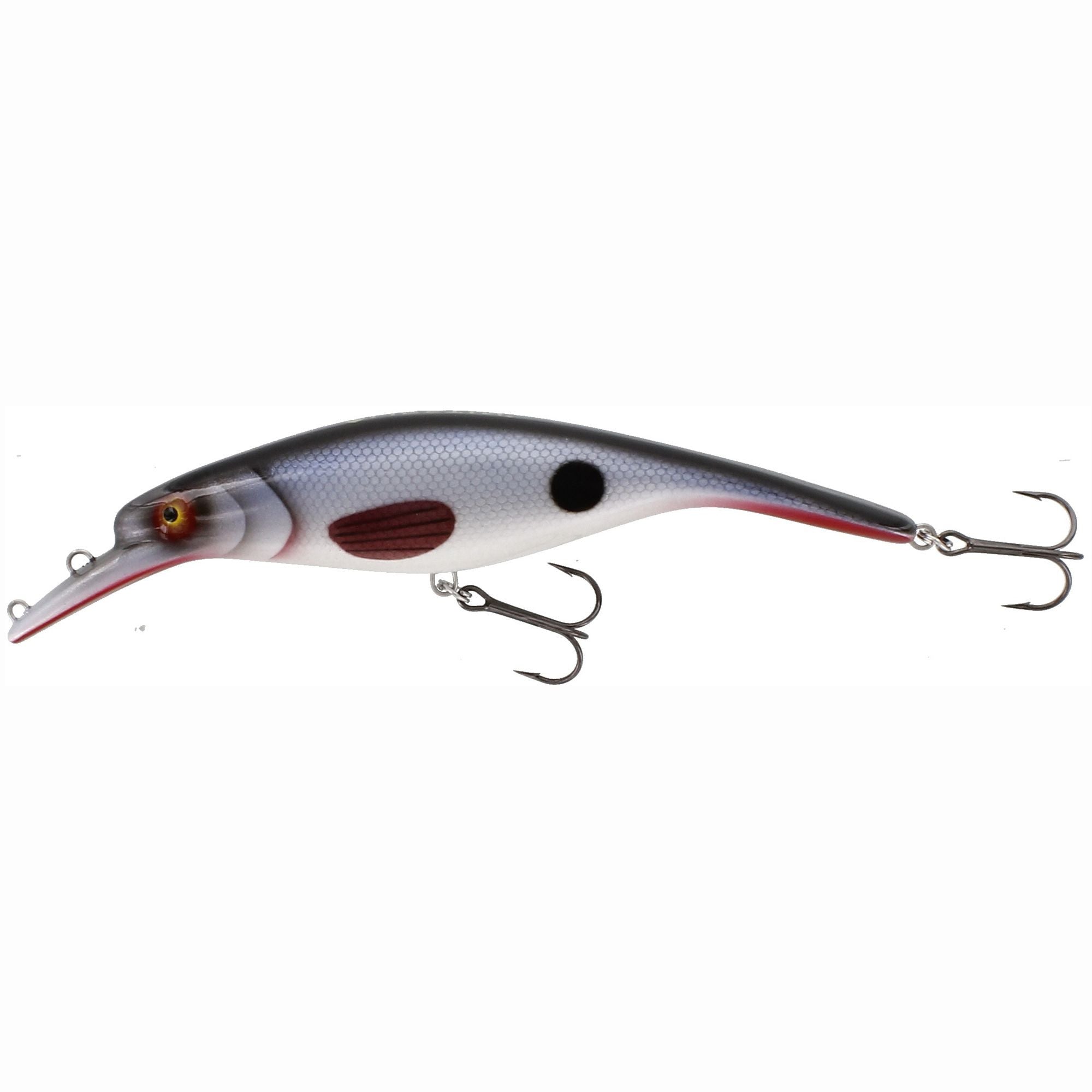 Platypus Crankbait 19cm 94g Sinking, Stamped roach