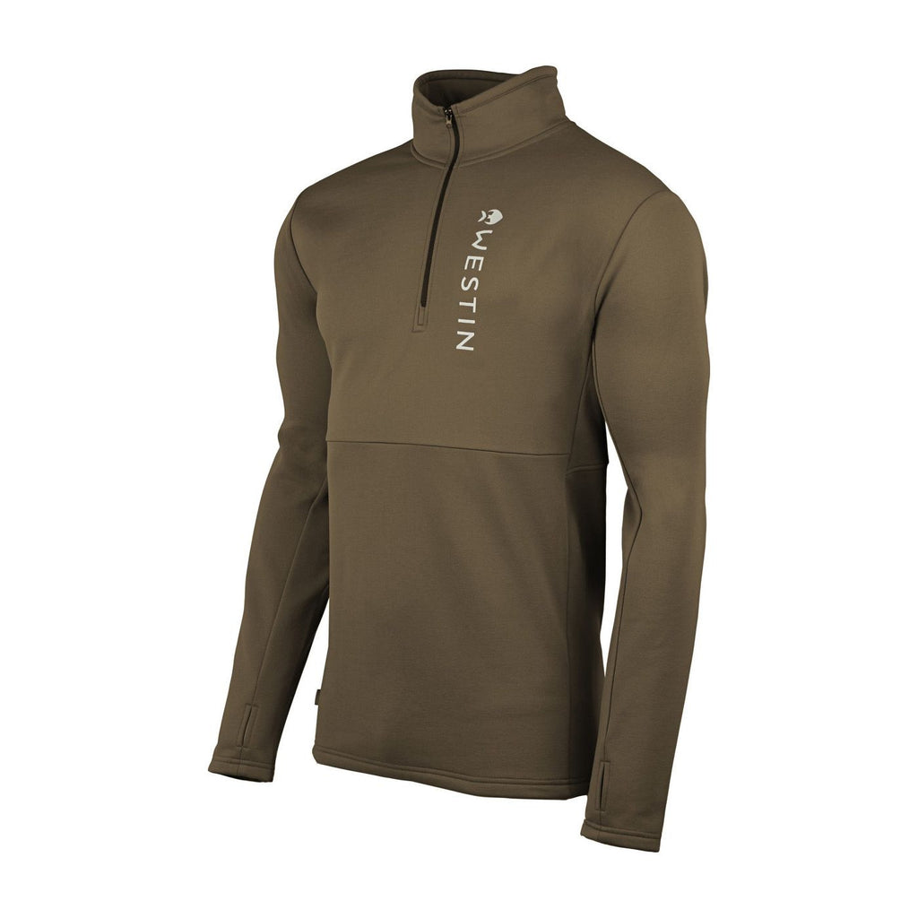 Energy Midlayer 1/2 Zip, Dark sage