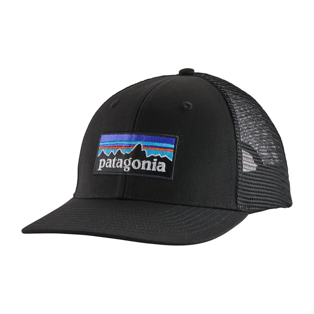 P-6 Logo Trucker Hat, Black