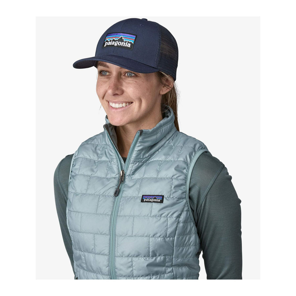 P-6 Logo Trucker Hat, New navy