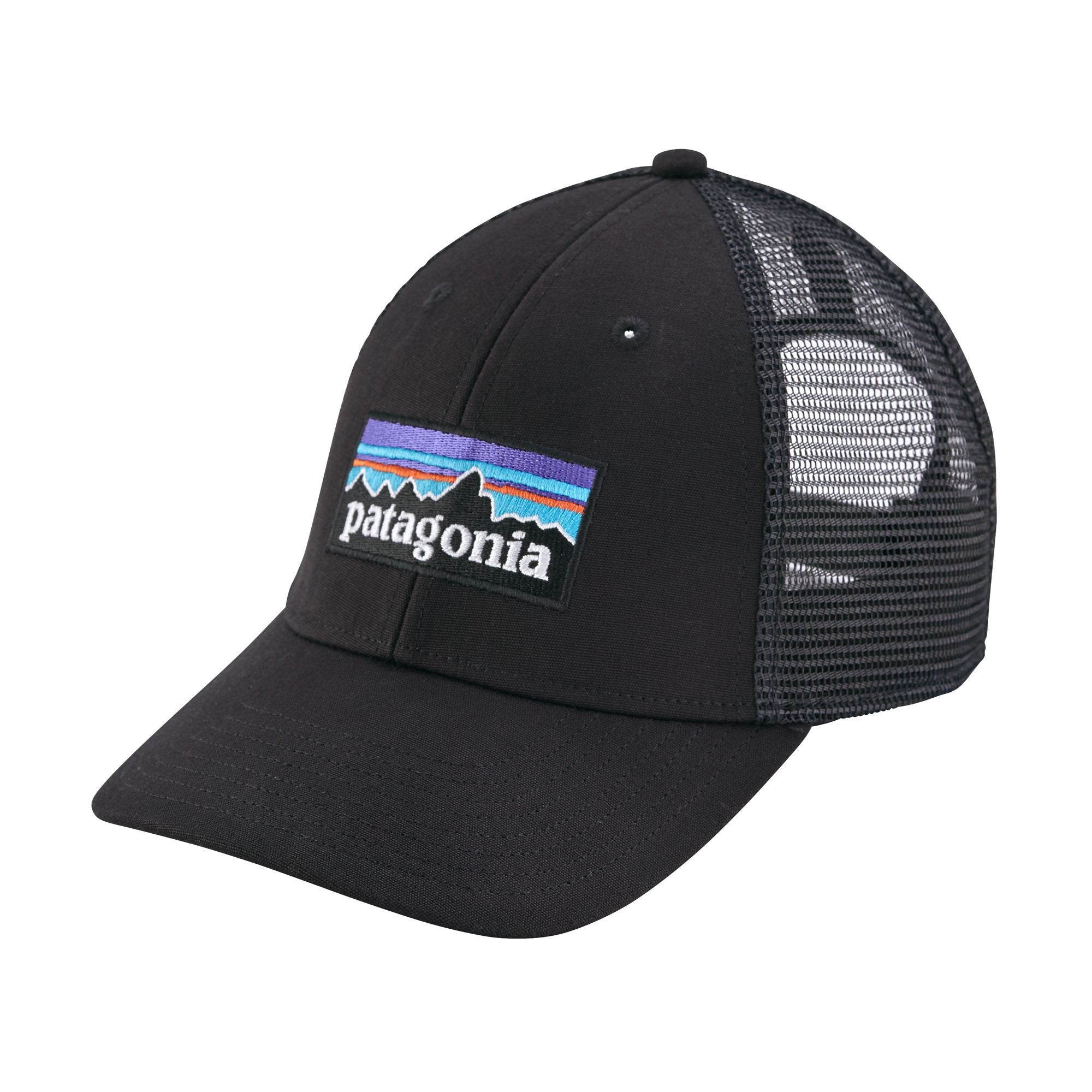 P-6 Logo LoPro Trucker Hat, Black