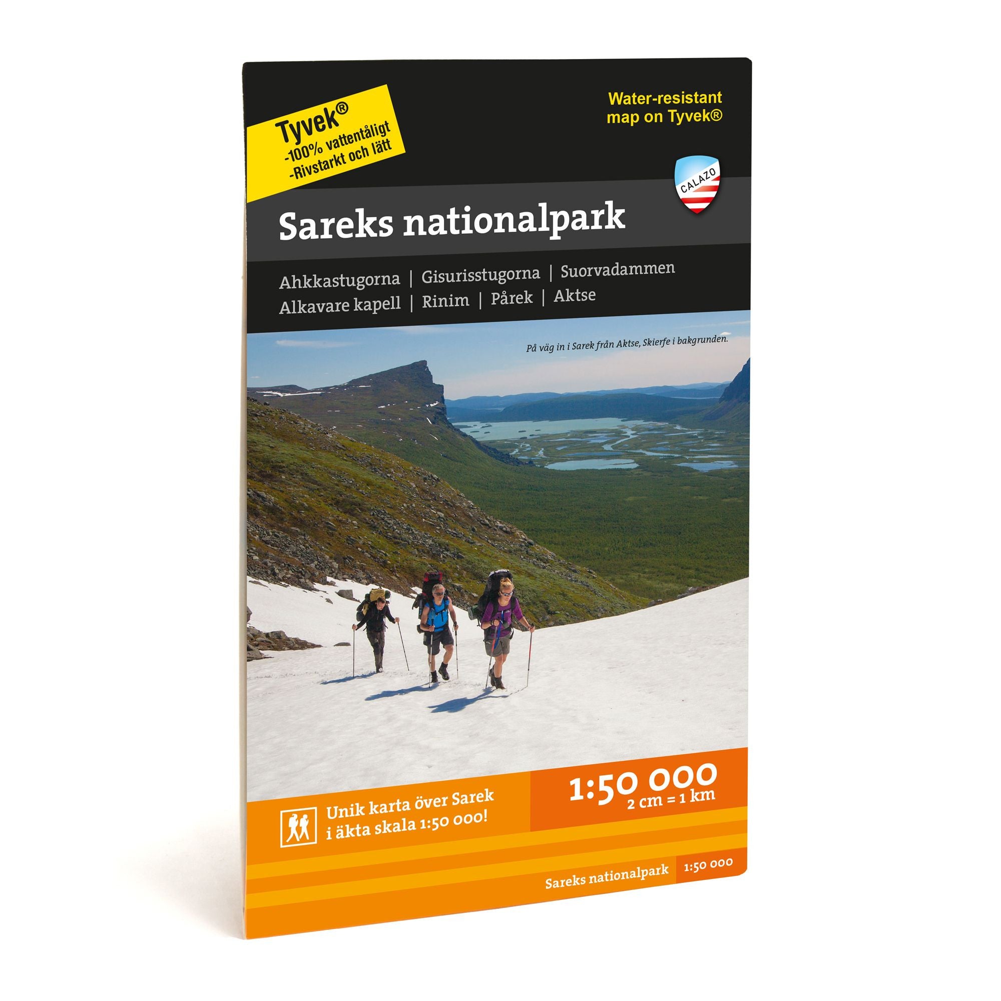Sareks nationalpark 1:50 000-1