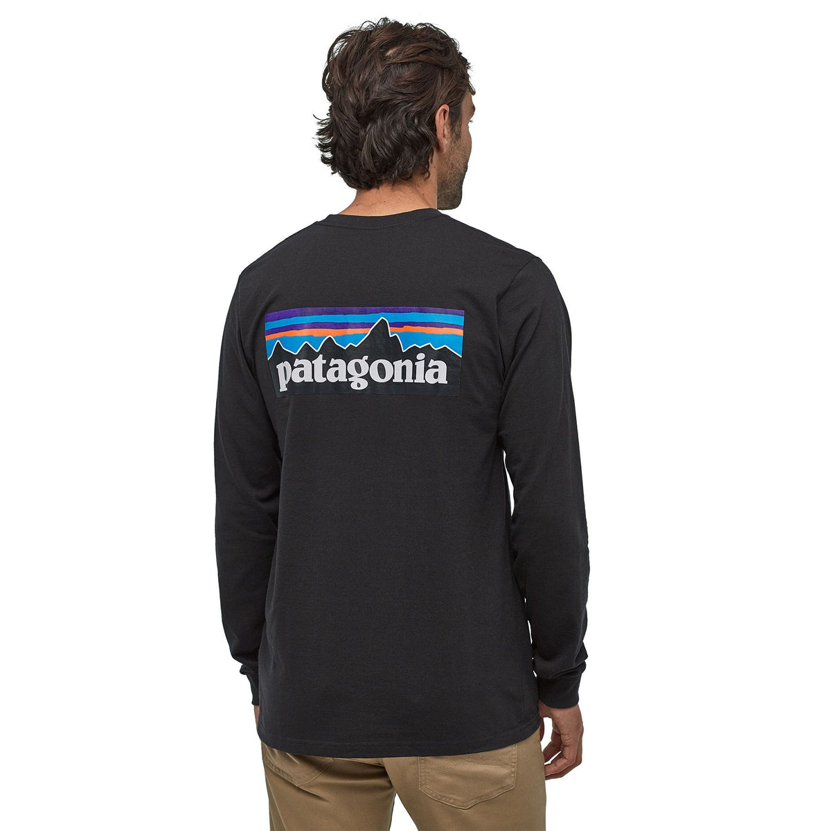 L/S P-6 Logo Responsibili-Tee M, Black