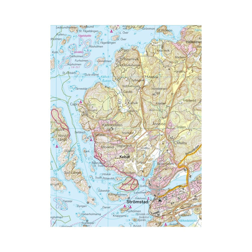 Norra Bohuslän 1:50.000-2