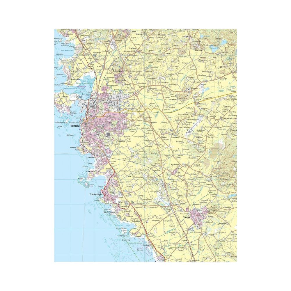 Norra Halland 1:50 000-2