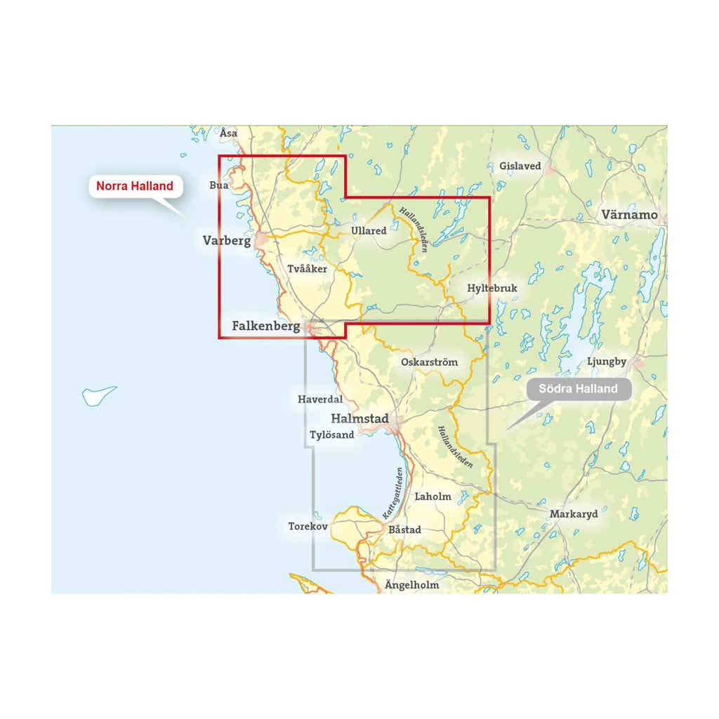 Norra Halland 1:50 000-3