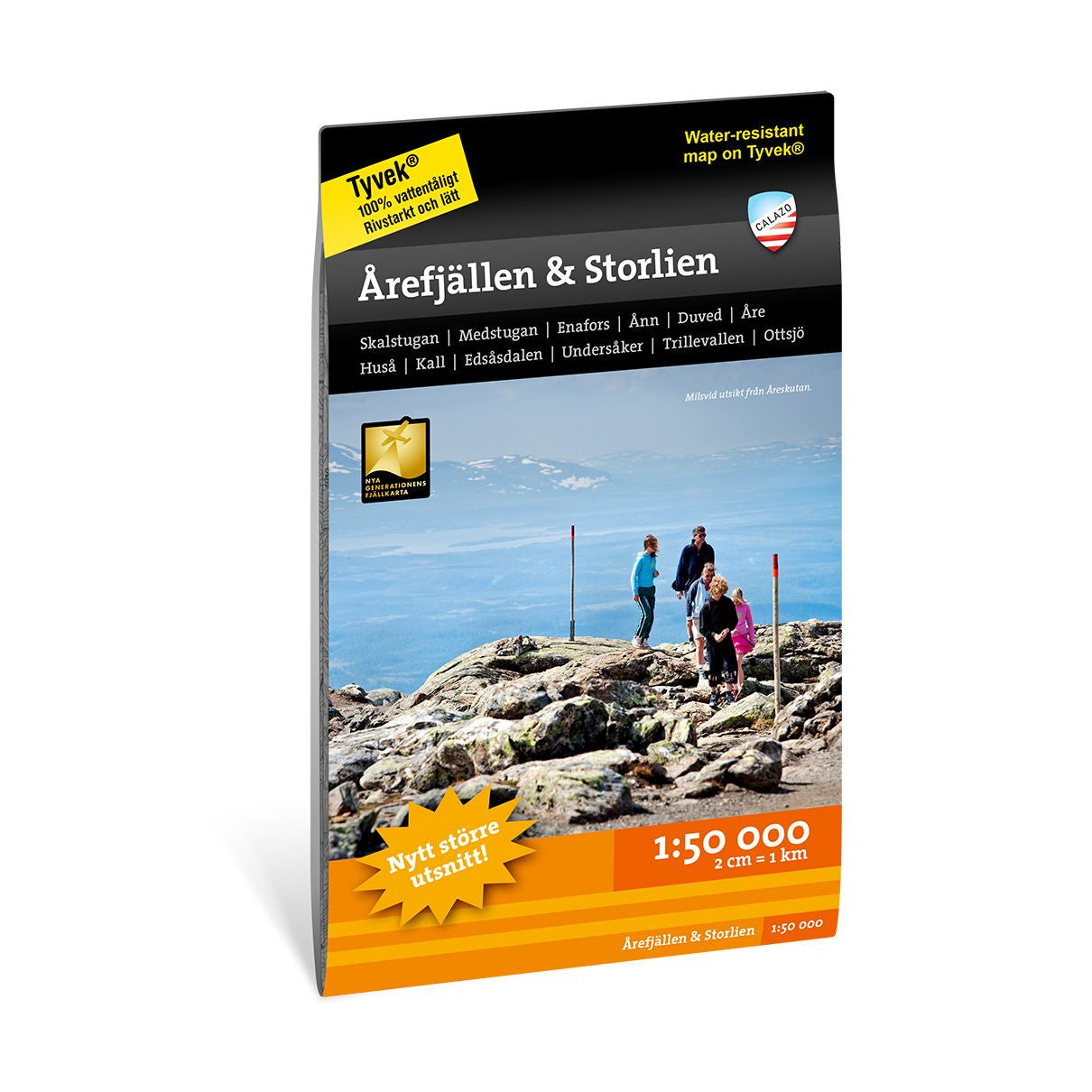 Årefjällen  Storlien 1:50 000-1