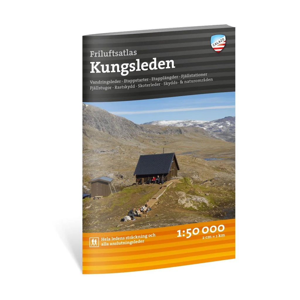 Friluftsatlas Kungsleden 1:50.000-1