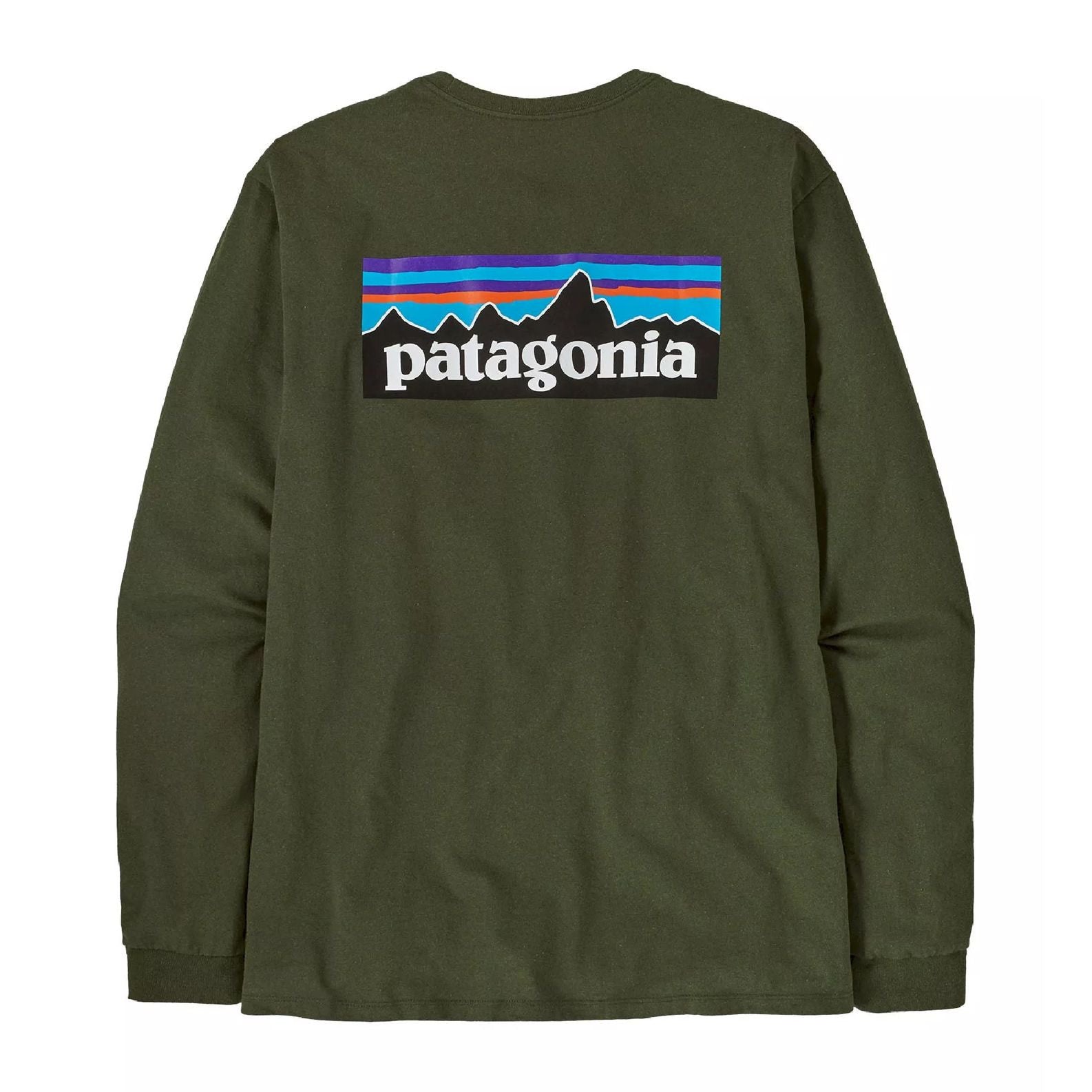 L/S P-6 Logo Responsibili-Tee M, Torrey pine green