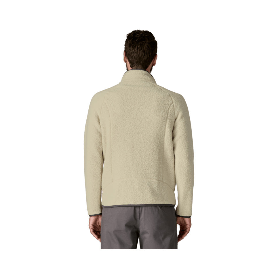 Retro Pile Jacket M, Pelican smolder blue