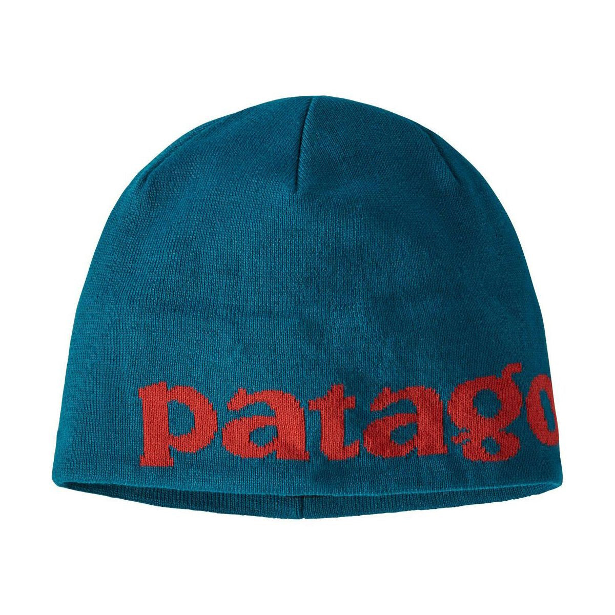 Beanie Hat, Logo belwe: crater blue