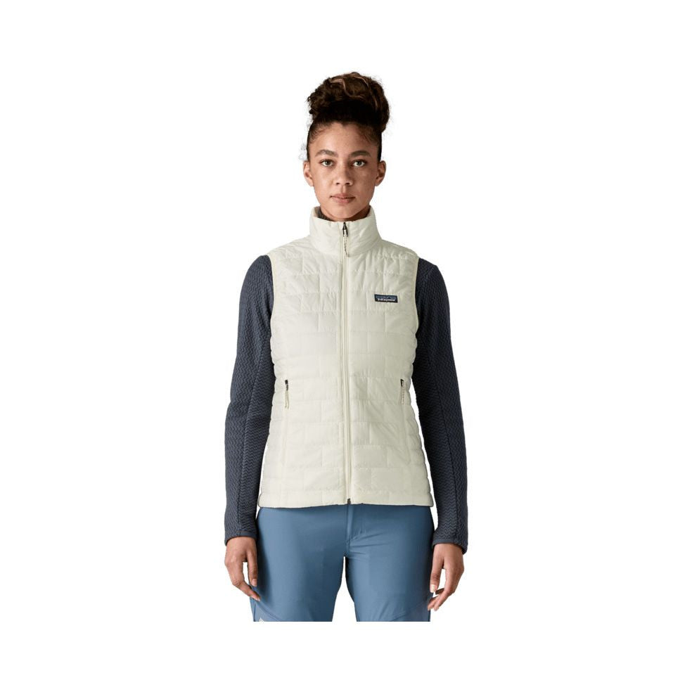 Nano Puff Vest W, Birch white