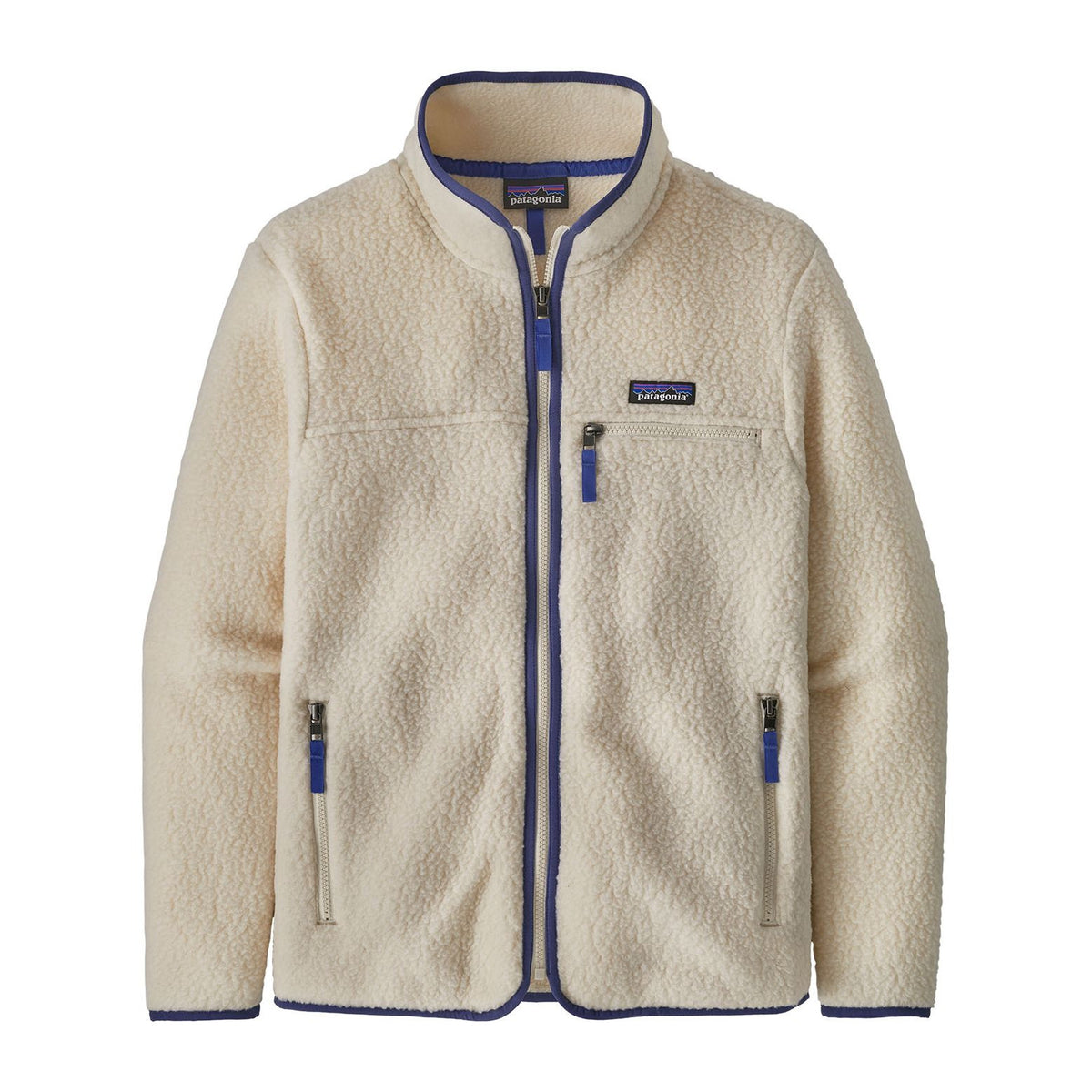 Retro Pile Jacket W, Lost and found  tidepool blue