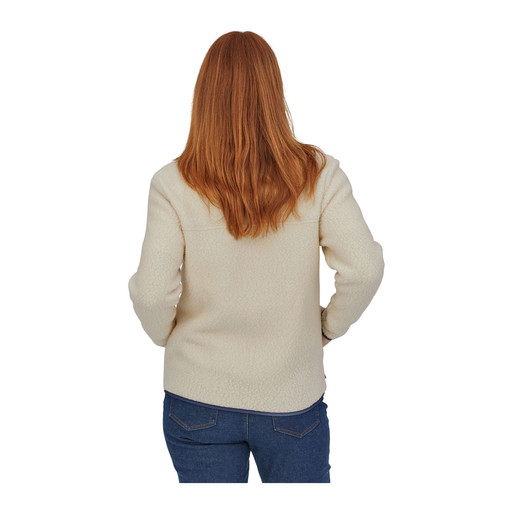 Retro Pile Jacket W, Lost and found  tidepool blue