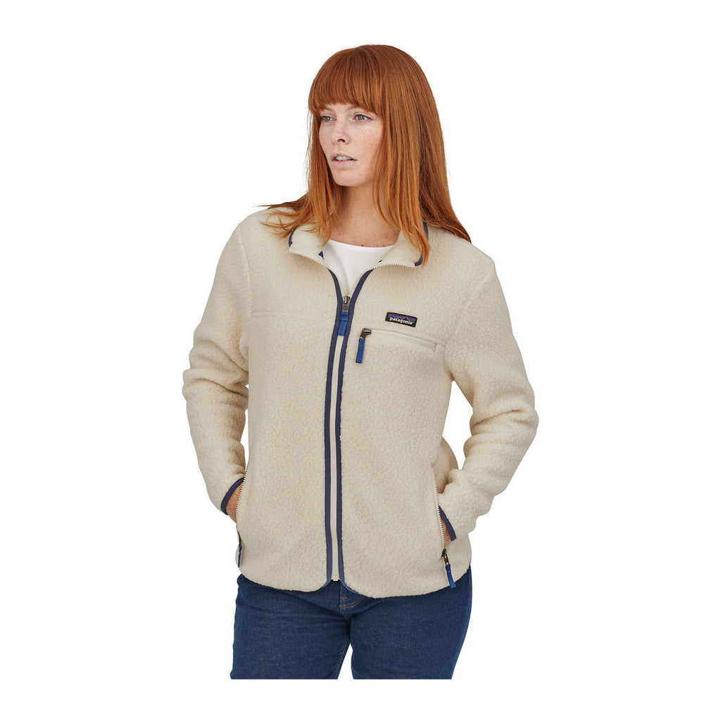 Retro Pile Jacket W, Lost and found  tidepool blue