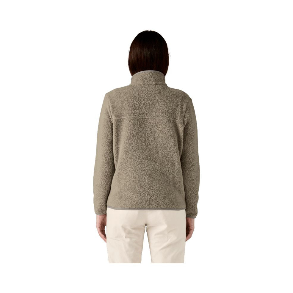 Retro Pile Jacket W, River rock green