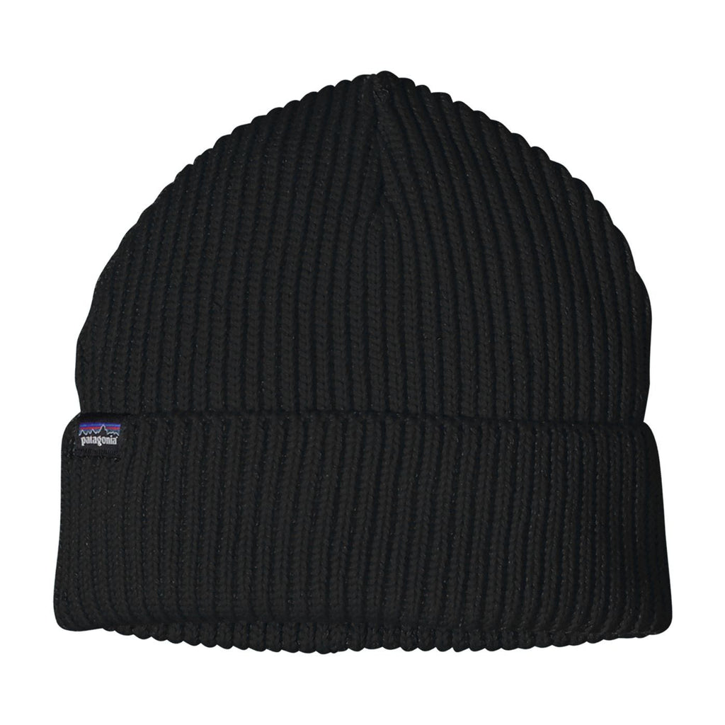 Fishermans Rolled Beanie, Black