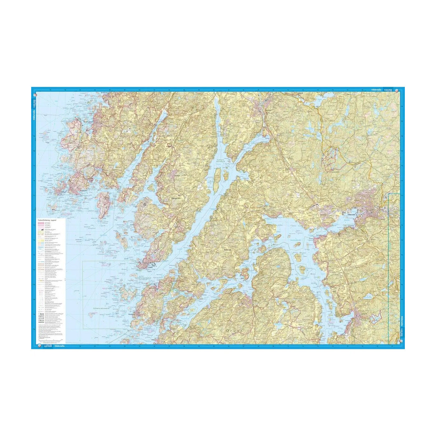 Södra Bohuslän 1:50 000-3