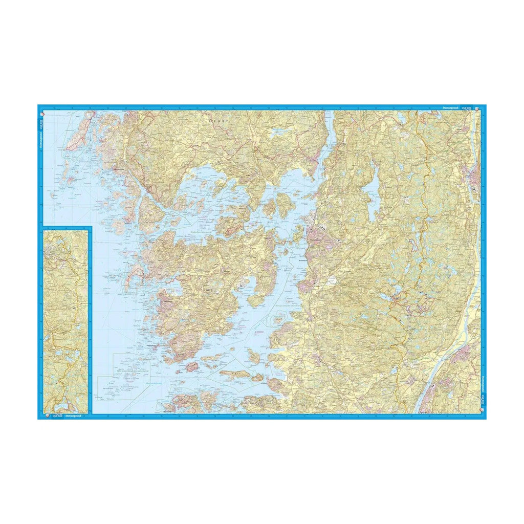 Södra Bohuslän 1:50 000-4