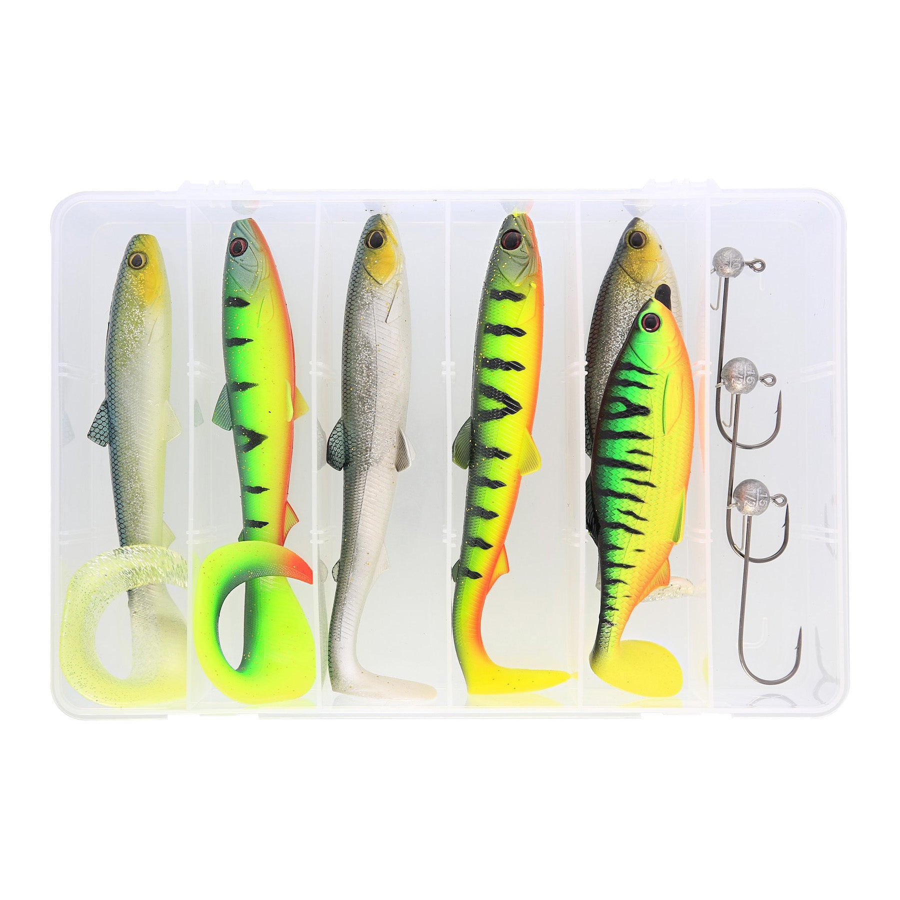 Pike Box Cast & Jig 10pcs-1