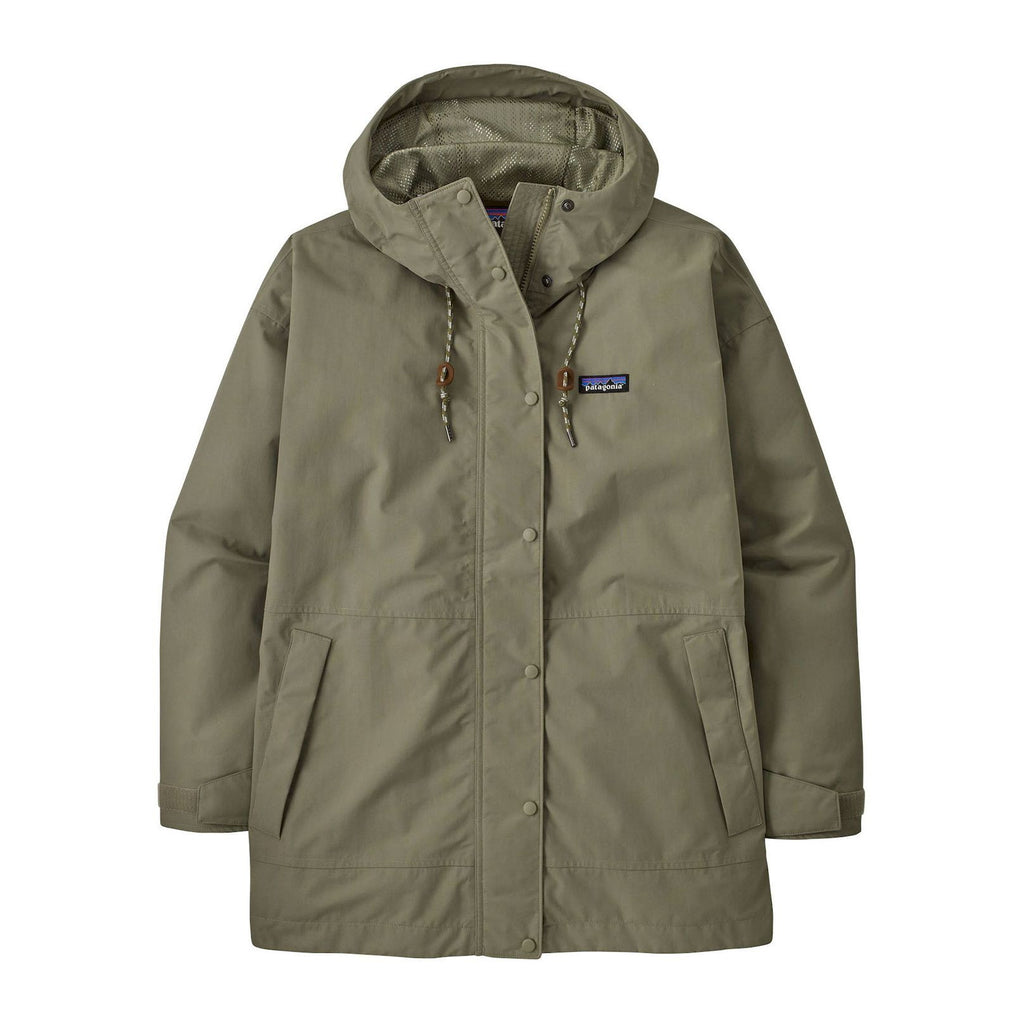 Outdoor Everyday Rain Jkt W, River rock green