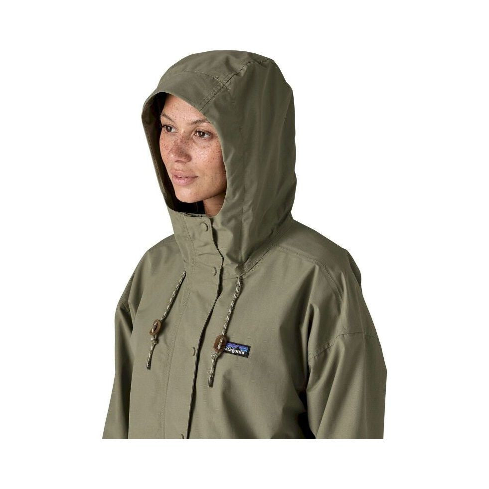 Outdoor Everyday Rain Jkt W, River rock green