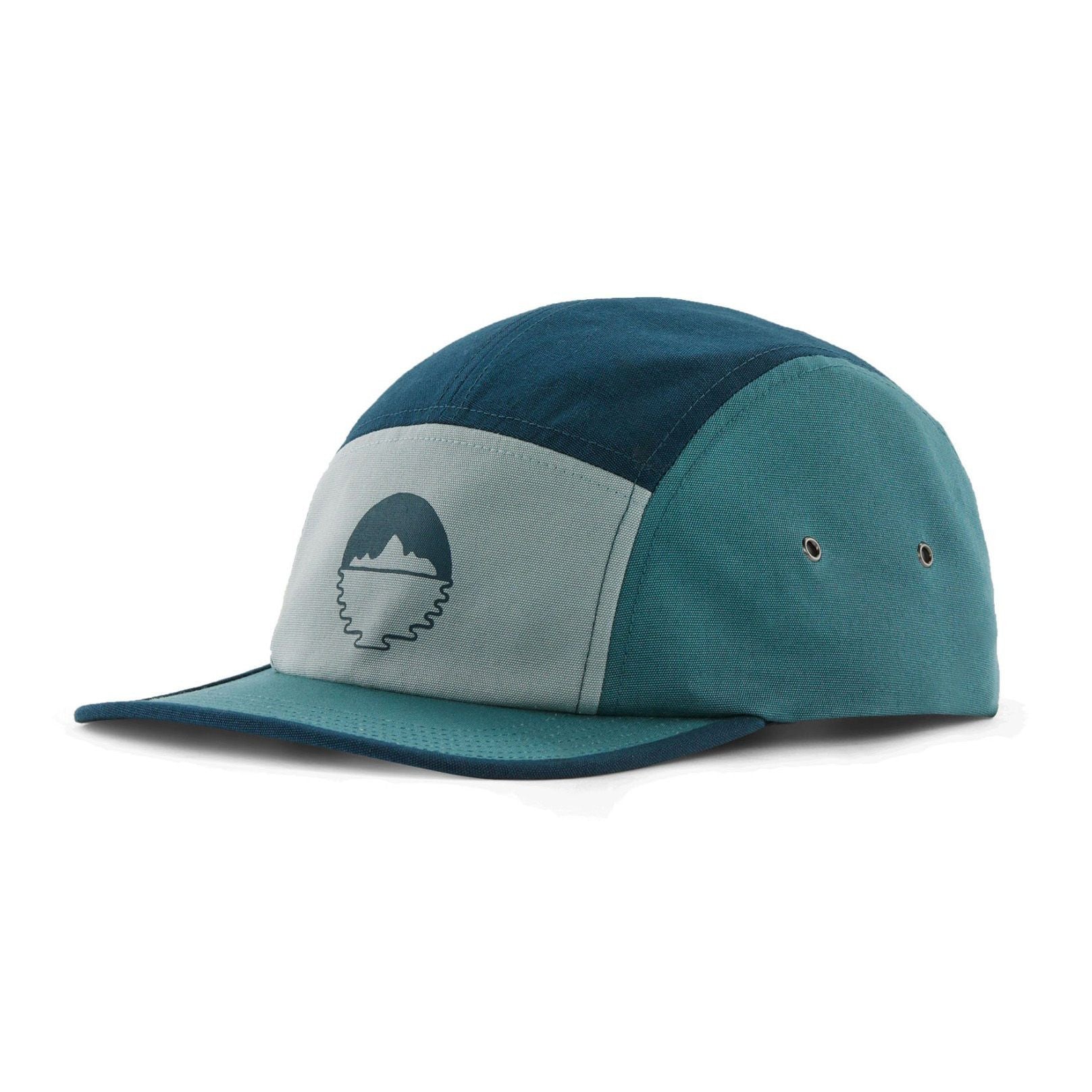 Graphic Maclure Hat, Forgotten island wetland blue