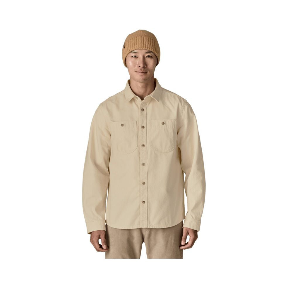 M's Point Reyes Canvas Shirt, Undyed natural