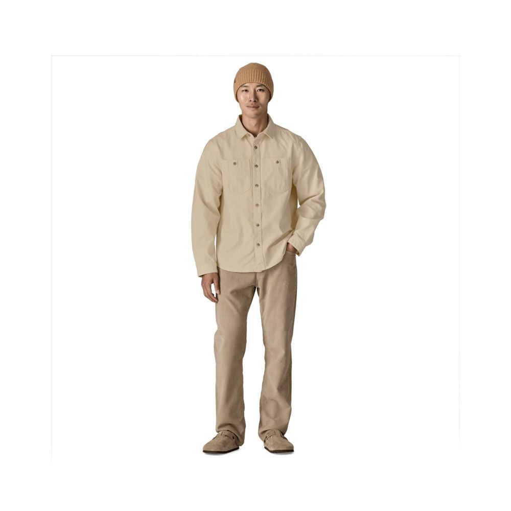 M's Point Reyes Canvas Shirt, Undyed natural