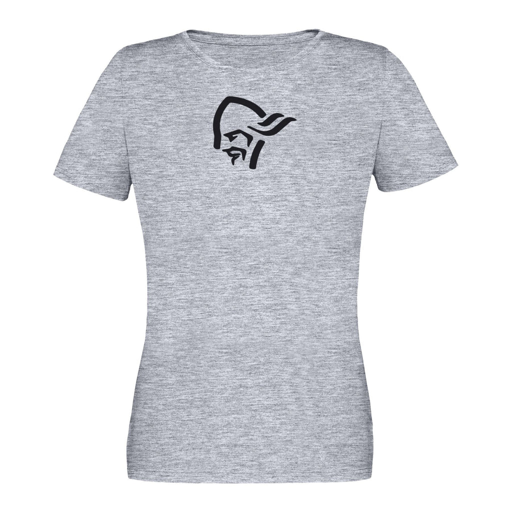 /29 cotton viking T-Shirt W, Drizzle melange/caviar